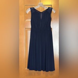 Enfocus studio navy blue dress